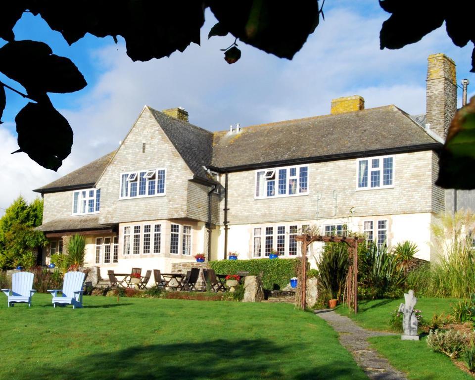 Trevalsa Court Hotel Mevagissey Exterior foto
